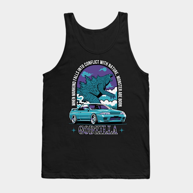 Nissan Skyline R32 Tank Top by JDMAPEX